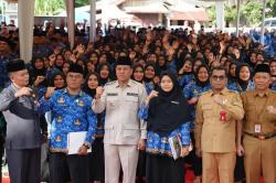 1.055 Pegawai PPPK Paruh Waktu Kuansing Diambil Sumpah Bupati Suhardiman