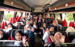 180 Mahasiswa Riau di Jakarta dan Yogyakarta Mudik Gratis Program Balek Basamo Pemprov Riau