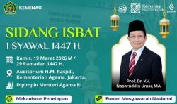Jelang Tetapkan Idul Fitri 1447 H, Kemenag RI Pantau 117 Titik Hilal se-Indonesia
