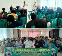 Umri Tekad Cetak Hafidz 30 Juz, KWQ Kembali Salurkan Wakaf Al-Qur’an