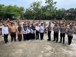 Edukasi Program Green Policing dan Lalu Lintas, Polisi Kampar Datangi SMKN 1 Tapung